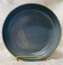 Load image into Gallery viewer, Platter:  (Light Blue Ceramic Platter on Speckled Clay)