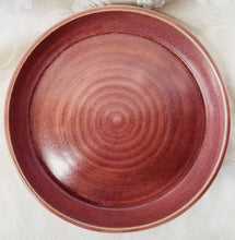 Load image into Gallery viewer, Platter: (Magenta Ceramic Platter)