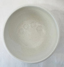 Load image into Gallery viewer, Small Bowl: (White with Four Daisies)