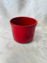 Load image into Gallery viewer, Medium Bowl: (Speckled Red Tall with Straight Sides)