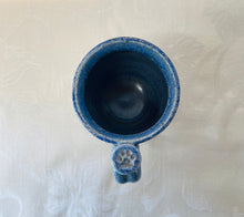 Load image into Gallery viewer, Kids Cup:  (Blue/Purple with a Paw Print Thumb Rest)