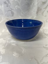 Load image into Gallery viewer, Medium Bowl: (Azure Blue with Four Center Stars)