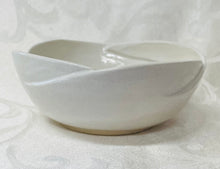 Load image into Gallery viewer, Medium Bowl: (White with Scalloped Edges)