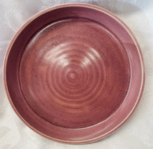 Load image into Gallery viewer, Platter: (Magenta Ceramic Platter)