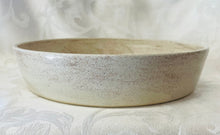 Load image into Gallery viewer, Platter: (Large White Ceramic Platter with Streaks)