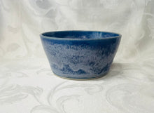 Load image into Gallery viewer, Bowl Sets: (Large Blue/Purple Ceramic Bowl Set with Square Sides)