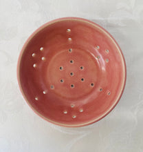 Load image into Gallery viewer, Berry Bowl/Colander: (Medium Peach Colored)