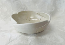 Load image into Gallery viewer, Berry Bowl/Colander: (White with Scalloped Edges)