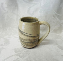 Load image into Gallery viewer, A Mug:  (Off-White Ceramic Mug on Tri-Colored Clay)