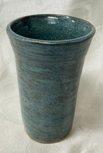 Load image into Gallery viewer, A Beer Mug: (Greenish-Blue on Tri-Colored Clay)