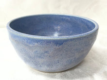 Load image into Gallery viewer, Small Bowl: (Bluish-Purple with Two Paw Prints)