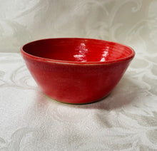 Load image into Gallery viewer, Small Bowl: (Peach-Orange with Eight Daisies)