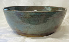 Load image into Gallery viewer, Large Bowl: (Desert Sage Green/Brown with Three Pine Leaves)