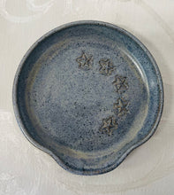 Load image into Gallery viewer, Spoon Rest: (Bluish Purple with Five Stars)
