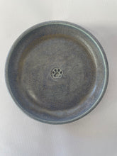 Load image into Gallery viewer, Kitty Dish: (Blue/Purple with a Paw Print)