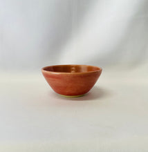 Load image into Gallery viewer, Small Bowl: (Peachy Color)