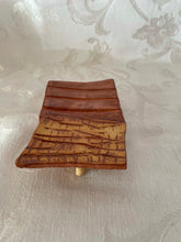 Load image into Gallery viewer, Sponge, Jewelry, Business Card Stand/Soap Dish/Tea Bag Rest (Small Peach with Texture)