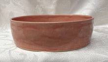 Load image into Gallery viewer, Large Bowl: (Pink Deep Dish Ceramic Bowl)