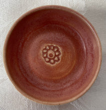 Load image into Gallery viewer, Mug (Rhubarb Pink with Paw Print Thumb Rest and Tea Bag Rest)