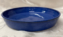 Load image into Gallery viewer, Platter:  (Azure Blue Ceramic Platter with Tiny Center Star)