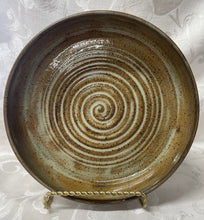 Load image into Gallery viewer, Platter:  (Brown/Beige on Speckled Clay)
