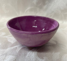 Load image into Gallery viewer, Small Bowl  (Purple with One Paw Print)
