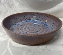 Load image into Gallery viewer, Platter:  (Brownish-Purple with Blue Spots)
