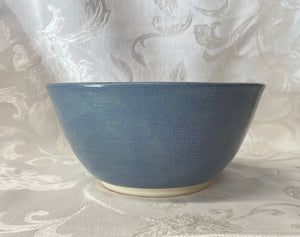 Large Bowl:  (Baby Blue with a Spiral Center)