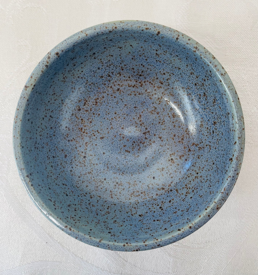 Tea Bag Rest:  (Sea Blue on Speckled Clay)