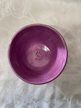 Load image into Gallery viewer, Small Bowl  (Purple with One Paw Print)
