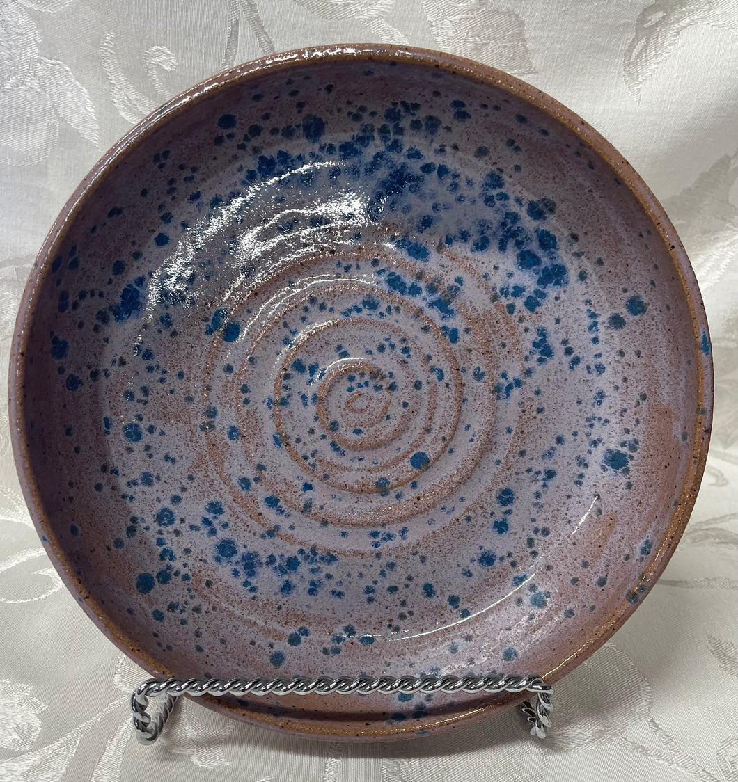 Platter:  (Brownish-Purple with Blue Spots)