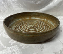 Load image into Gallery viewer, Platter:  (Brown/Beige on Speckled Clay)
