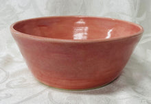 Load image into Gallery viewer, Large Bowl  (Peachy-Pink Ceramic Bowl)
