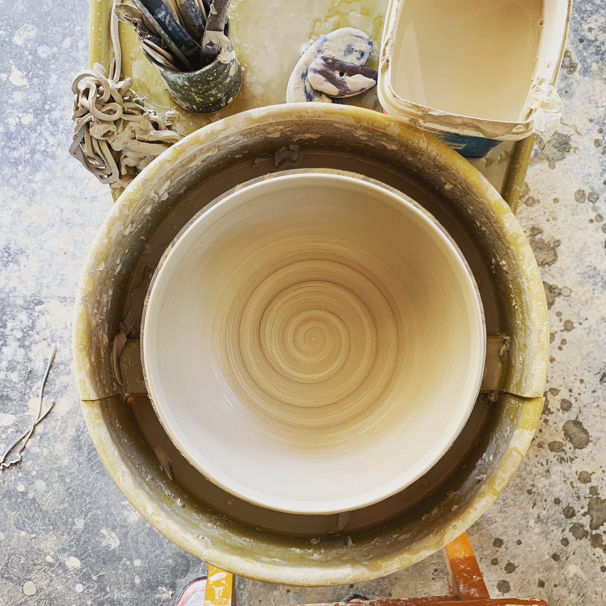 One-of-a-kind hand crafted pottery