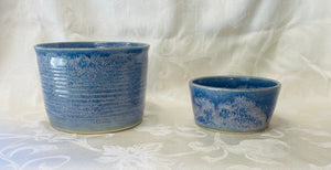 Bowl Set:  (Blue/Purple with Square Sides)