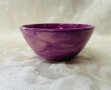 Load image into Gallery viewer, Small Bowl  (Purple with One Paw Print)
