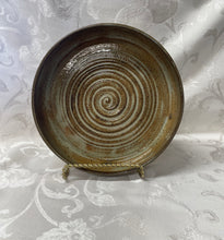 Load image into Gallery viewer, Platter:  (Brown/Beige on Speckled Clay)
