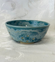 Load image into Gallery viewer, Berry Bowl/Colander:  (Ice Greenish Blue)
