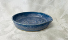 Load image into Gallery viewer, Spoon Rest:  Blue/Purple with Paw Prints
