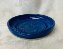 Load image into Gallery viewer, Spoon Rest:  Azure Blue with Seven Stars
