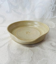Load image into Gallery viewer, Spoon Rest:  Pale Yellow with One Paw Print
