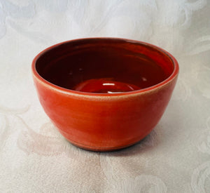 Small Bowl:  (Peachy/Orange)