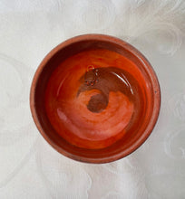 Load image into Gallery viewer, Small Bowl:  (Light Peach Color with a Turtle Stamp on the Bottom Inside)
