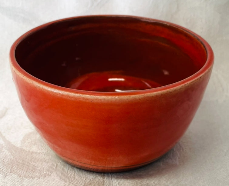 Small Bowl:  (Peachy/Orange)