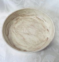Load image into Gallery viewer, Platter: (Large White Ceramic Platter with Streaks)

