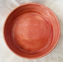 Load image into Gallery viewer, Large Bowl:  (Pink Deep Dish Ceramic Bowl)
