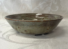 Load image into Gallery viewer, Berry Bowl/Colander:  (Brown/Beige with Four Pine Leaves)
