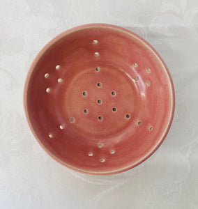Berry Bowl/Colander:  (Medium Peach Colored)