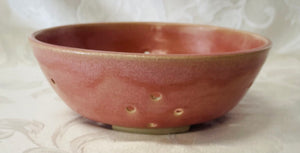 Berry Bowl/Colander:  (Medium Peach Colored)