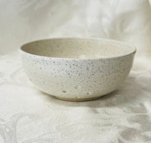 Load image into Gallery viewer, Berry Bowl/Colander:  (White on Speckled Clay)

